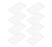 BEBEMOKO 8Pcs Plastic Banknote Holder Cases Commemorative Paper Money Organizer Protective Covers for Collectors Storage and Display of Banknotes Bills Invoices and Tickets