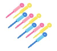 BEBEMOKO 9pcs Sponge Hair Rollers Curlers Soft Curling Sticks for Women Portable Lightweight DIY Styling Tools Safe