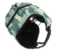 BEBEMOKO Adjustable Rugby Helmet for Youth Adults Breathable Protective Football Headgear with Ear Protection Stable Fit Scrum Cap for Soccer Skateboarding Roller Skating Multi-sport Safety