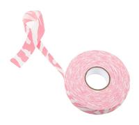 BEBEMOKO Anti-slip Hockey Tape Easy-cut Cloth Grip Tape for Ice Hockey Sticks Impact Resistant Protective Sports with Stylish Pink Zebra Pattern