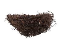 BEBEMOKO Artificial Birds Nest Rattan Decor Nest Boxes for Small Birds for Photography