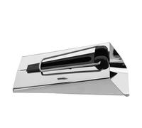 BEBEMOKO Bias Tape Maker Tool 50mm Single Double Fold Binding Device for Quilting Sewing Fabric Craft DIY with Black Cardboard Template