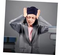 BEBEMOKO Cold Hot Therapy Ice Cap for Headache Relief Freezable and Microwavable Cooling Pad for Neck Shoulders and Joints Reusable and Swelling Reduction