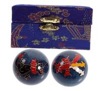 BEBEMOKO Daily Meditation Balls Fitness Handball Health Exercise Stress Relief Therapy Hand Massage Ball