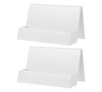 BEBEMOKO Desktop Card Holder Business Card Display Stand for Exhibition Desk Easy Maintenance Practical Use