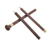 BEBEMOKO Detachable Walking Stick for Elderly 3-Section Anti-Skid Walking Pole Lightweight Design Adjustable Height for Hiking and Mobility Aid