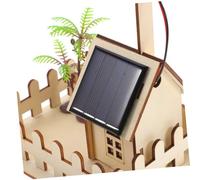 BEBEMOKO DIY Solar Garden Light Kit for Educational Science Project Easy Assembly Solar Powered Lamp Physics Experiment Stem Learning for Outdoor Pathway and Desk Decoration
