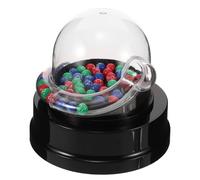 BEBEMOKO Electric Lottery Machine Small Bingo Ball Picker Mini Number Picking Device for Lottery Games Party Supplies and Lucky Draw Entertainment