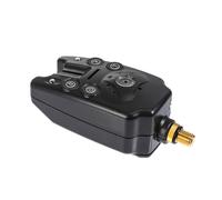 BEBEMOKO Electronic Fishing Bite Alarm with Intelligent Reminder and Loud Alert Compact Outdoor Night Indicator for Rod Protection and Accurate Sensor Trigger Black