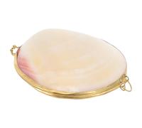 BEBEMOKO Elegant Seashell Jewelry Trinket Box with Easy Open and Close Feature for Rings and Chain Pendants Storage Gift for Valentine's Day Or Christmas Random Color