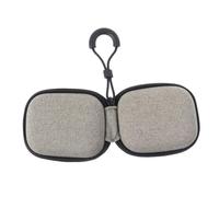 BEBEMOKO Eva Mini Earphone Cable Storage Bag with Zipper, Pressure-resistant Lightweight Organizer Pouch for Headphones and Chargers, Universal Travel Accessory Case