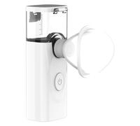 BEBEMOKO Eye Nano Steamer Eye Instrument Atomization Cleaner Moisturizing with USB Charging White Suitable for and Sensitive Skin