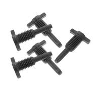 BEBEMOKO Heavy Duty Release Valve and Screw Kit 5pcs Iron Material with Leak Stop Function below 20 Ton Suitable for Automotive Repair and Maintenance Tasks for Vertical Floor Jack