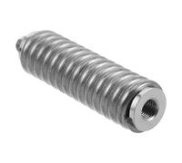 BEBEMOKO Heavy Duty Stainless Steel Antenna Vibration Spring Mount Thread Shock Absorber for Cb Radio Antennas Cars Trucks Mobile Vehicle Communication Systems