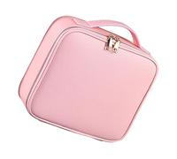 BEBEMOKO Large Makeup Case with Adjustable Compartments Portable Cosmetic Organizer Bag for Travel Professional Makeup Artists Barbers and Manicurists Spacious and Storage