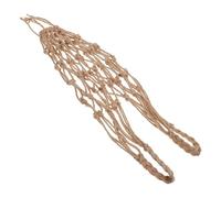 BEBEMOKO Macrame Wine Bottle Holder Bag Made of Sturdy Jute Rope with Elegant Appearance, Suitable for Sizes of Wine Jars, for Travel and Home Storage, Ensuring Safety and Easy Carrying