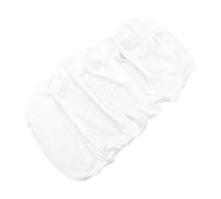 BEBEMOKO Massage Table Cover Breathable Microfiber Spa Bed Sheet with Stretchy Hem for Beauty Salon Massage Table Reusable and Washable White