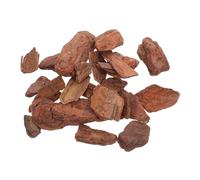 BEBEMOKO Miniature Pine Bark Diorama Materials Natural Fake Bark Chips for Micro Landscape Scenery Coastal Rock Formation Model Supplies for Fairy Garden and DIY Craft