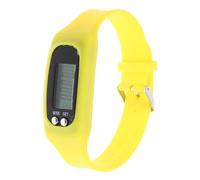 BEBEMOKO Multifunctional Portable Step Counter Bracelet Watch with Silicone Band for Walking Running Fitness Tracker Calorie Monitor Simple Wristwatch Design for Men and Women