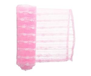 BEBEMOKO Nylon Exfoliating Bath Towel with Jacquard Texture Multipurpose Shower Washcloth for Back Scrubbing and Skin Massage Designed for Both Men and Women