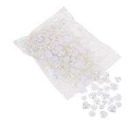 BEBEMOKO Pearl Nail DIY Decor Nail Art Charms Heart-Shaped ABS Manicure Decoration Professional Use Lovely Simple Classic Style