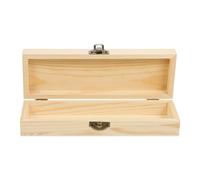 BEBEMOKO Pencil Case Pen Storage Wooden Organiser Box for Desk Tidy Stationery Holder