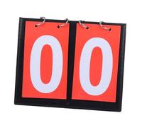 BEBEMOKO Portable Basketball Scoreboard Flip Scoreboard for Match Scoring Lightweight Design for Indoor Outdoor Sports Competitions Including Volleyball Badminton and Table Tennis
