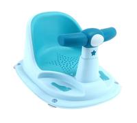 BEBEMOKO Portable Bath Seat Nonslip Design for Boy Girl Months Comfortable Boy Girl Bathtub Support Safe and Stable Bathing Chair