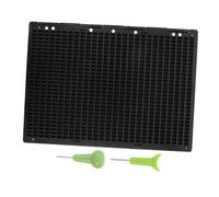 BEBEMOKO Portable Braille Writing Board Lines with Complete Braille Learning Tool for Blind Students for Schools and Libraries