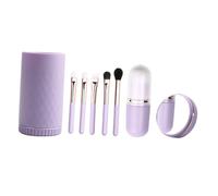 BEBEMOKO Professional Makeup Brush with Portable Storage Case Powder Applicator for Women Compact Beauty Tools for Daily Use Travel and Giving