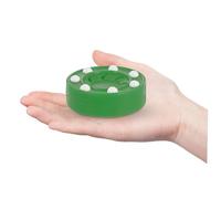 BEBEMOKO Professional Roller Hockey Puck for Training and Games Shockproof Core for Smooth Glide and High-speed Play Lightweight High-density Design for Indoor and Outdoor Floor Use