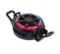 BEBEMOKO Rgb Phone Radiator Magnetic Mobile Phone Cooler Temperature Display Tablets Lightweight Portable