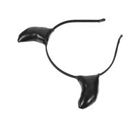 BEBEMOKO Sequin Devil Horns Headband Halloween Hair Hoop for Women Creative Cosplay Accessory for Costume Parties Carnivals Masquerades Festival Celebrations Black Chic Design