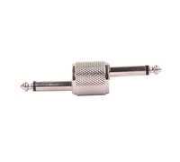 BEBEMOKO Silver Double Plug Socket Guitar Pedal Coupler Pin Connector for Boss Pedalboard