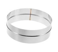 BEBEMOKO Stainless Steel Dryer Vent Coupler for Range Hood Duct Connection Easy Installation Air Ventilation System Connector and Efficient Smoke Extraction