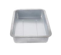 BEBEMOKO Steel Oil Drain Pan High Capacity Deep Pot for Car Oil Changes Fuel Fluid Collector Tray for Garage Use Practical Automotive Repair Tool