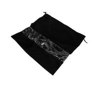 BEBEMOKO Travel Hair Dryer Bag Drawstring Velvet Dustproof Pouch for Clothes Makeup Small Essentials Portable Organizer for Home and Travel