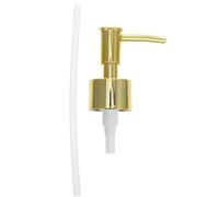 BEBEMOKO Universal Conditioner Pump for Bottle with Versatile Design and Electroplated Finish, Abs Plastic Lotion Dispenser Pump Head Suitable for Cosmetic and Hand Bottles in Bathroom