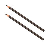 BEBEMOKO Waterproof Smudge Proof Eyebrow Pen 2pcs Deep Coffee Precision Brow Pencil Sweat Resistant Makeup for Women Microblading Effect Eye Brow Liner