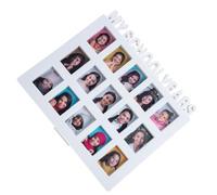 BEBEMOKO White Simple and Modern Design School Picture Frame Hanging Photo Frame to Preserve and Protect Photos Suitable for Art Gallery Or Bedroom Display