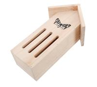 BEBEMOKO Wooden Insect Shelter for Garden Decoration Bungalow Easy Mounting for Bees Butterflies and Wildlife Habitat