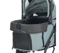 Beberoad Pets Anti-Dirt Sheet, Edge Cover for Pet Stroller, Double-Sided use, Clip Hole Design, Washable (Black, for T3/T4/X2/X3)