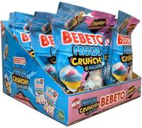 Bebeto 12 x 35g Freeze Dried Marshmallow Multipack | Individually Wrapped Crunchy Mallows | Space Sweets for Party Bags and Gifting | Airtight Seal for Ultimate Crunch