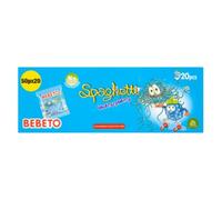 Bebeto Blue Raspberry Spaghetti Candy - 70g x 20 Pack | Sweet & Chewy Fruit Flavoured Treat | Bulk Candy for Kids & Parties