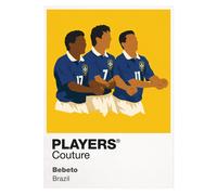 Bebeto Brazil Icon Frame Men's T-Shirt - Navy / XL