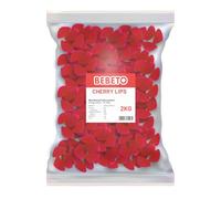 Bebeto Cherry Lips 2kg | Cherry Flavoured Lip Shaped Jelly Sweets | Soft & Chewy Retro Pick & Mix Treats | Halal Certified Bulk Bag