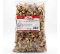 Bebeto Fizzy Cola Bottles 2kg Bulk Bag, Tangy Sour Sugar Coated Gummy Sweets | Large Sharing Pack for Party Fillers and Events