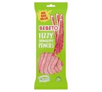 Bebeto Fizzy Strawberry Pencils 160g-Food