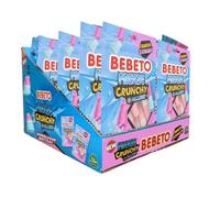Bebeto Freeze-Dried Bubble Gum Bottles (35g), No Artificial Colours + Halal Certified Sweets, Pack of 12