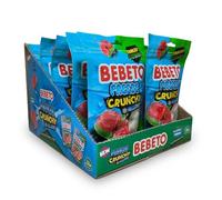 Bebeto Freeze Dried Watermelon Slices 12 x 35g Bulk Sharing Bags | Crunchy Intense Fruit Candy | Individually Wrapped Packs for Party Bags and Gifting